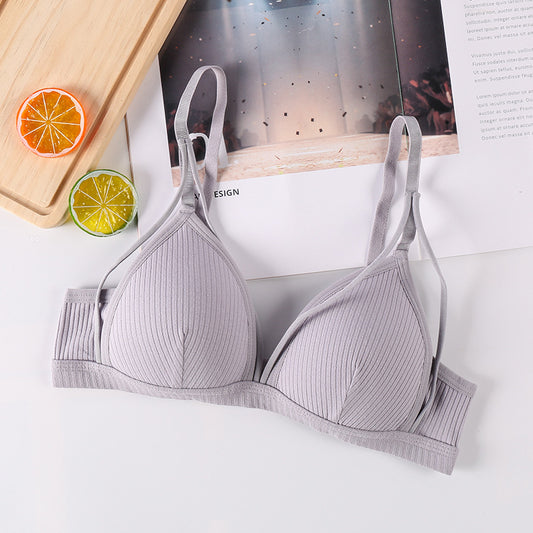 Women's Bra Thin Wireless Underwear Brassiere Sexy Lingerie Push up Bras Padded Soft Bra Crop Top Bralette Female